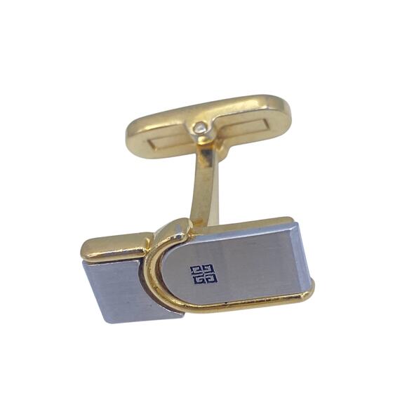 Givenchy Authentic Gold-Tone and Silver-Tone Cufflinks - Picture 4 of 8